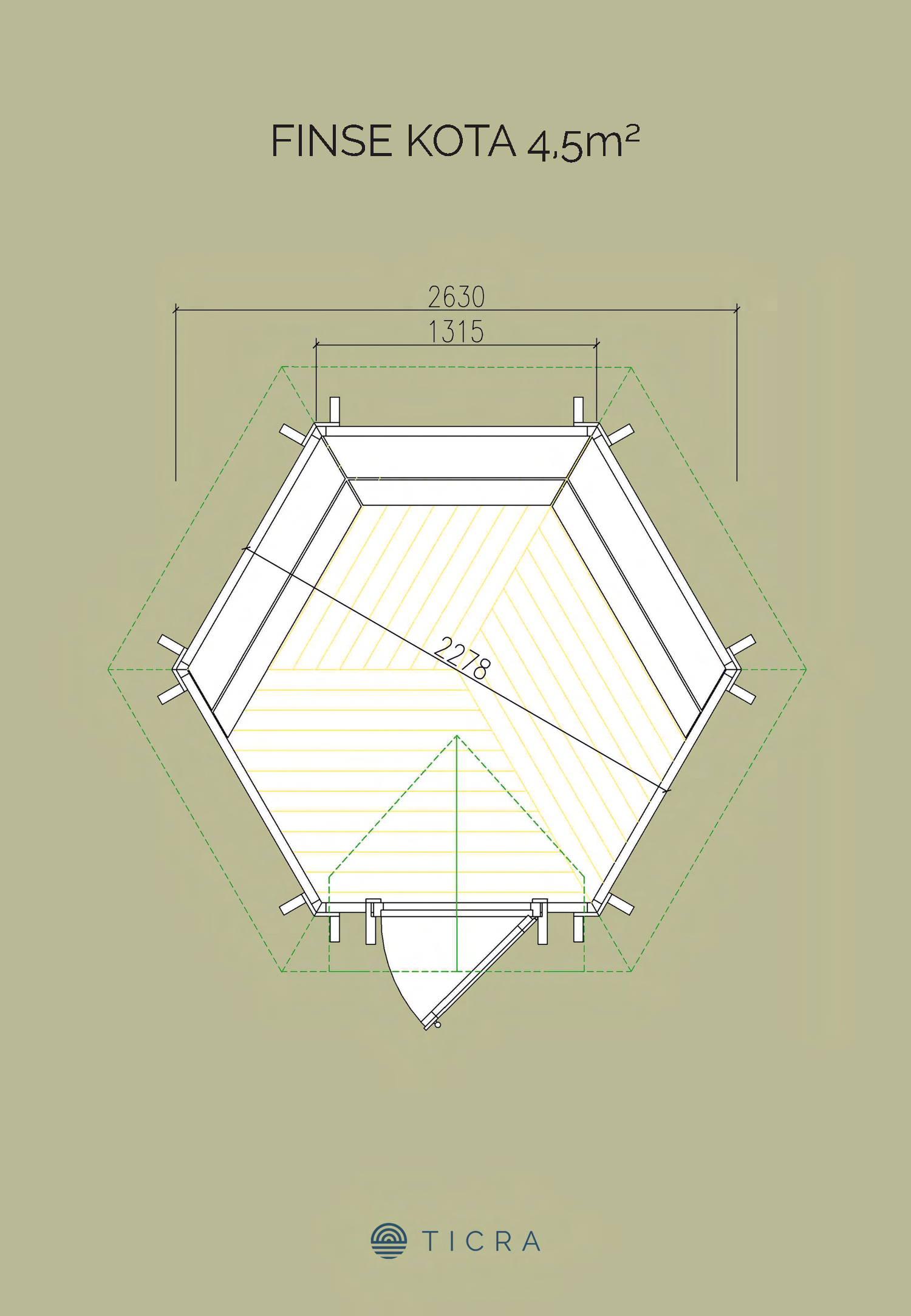 Fiche technique Kota 4,5m²